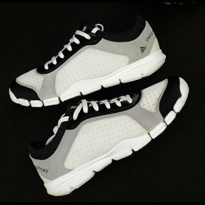 Adidas Stella McCartney white + black sneakers